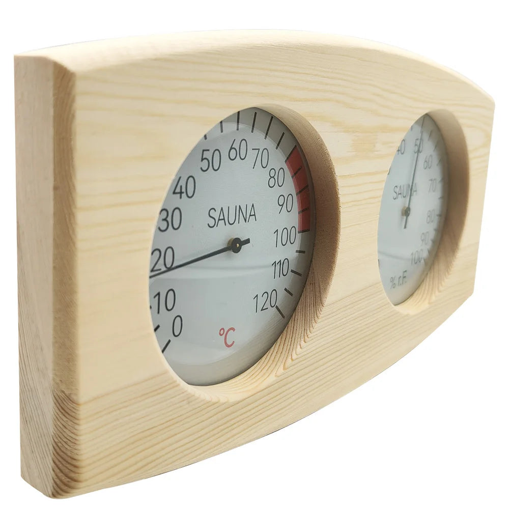 Sauna Dedicated Weat Box Accessories Wooden Sauna Thermometer Sauna