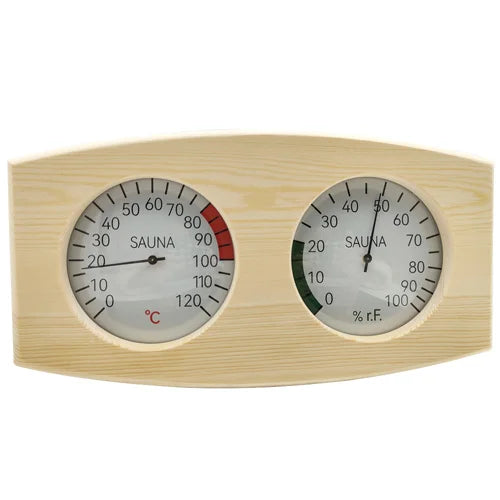 Sauna Dedicated Weat Box Accessories Wooden Sauna Thermometer Sauna