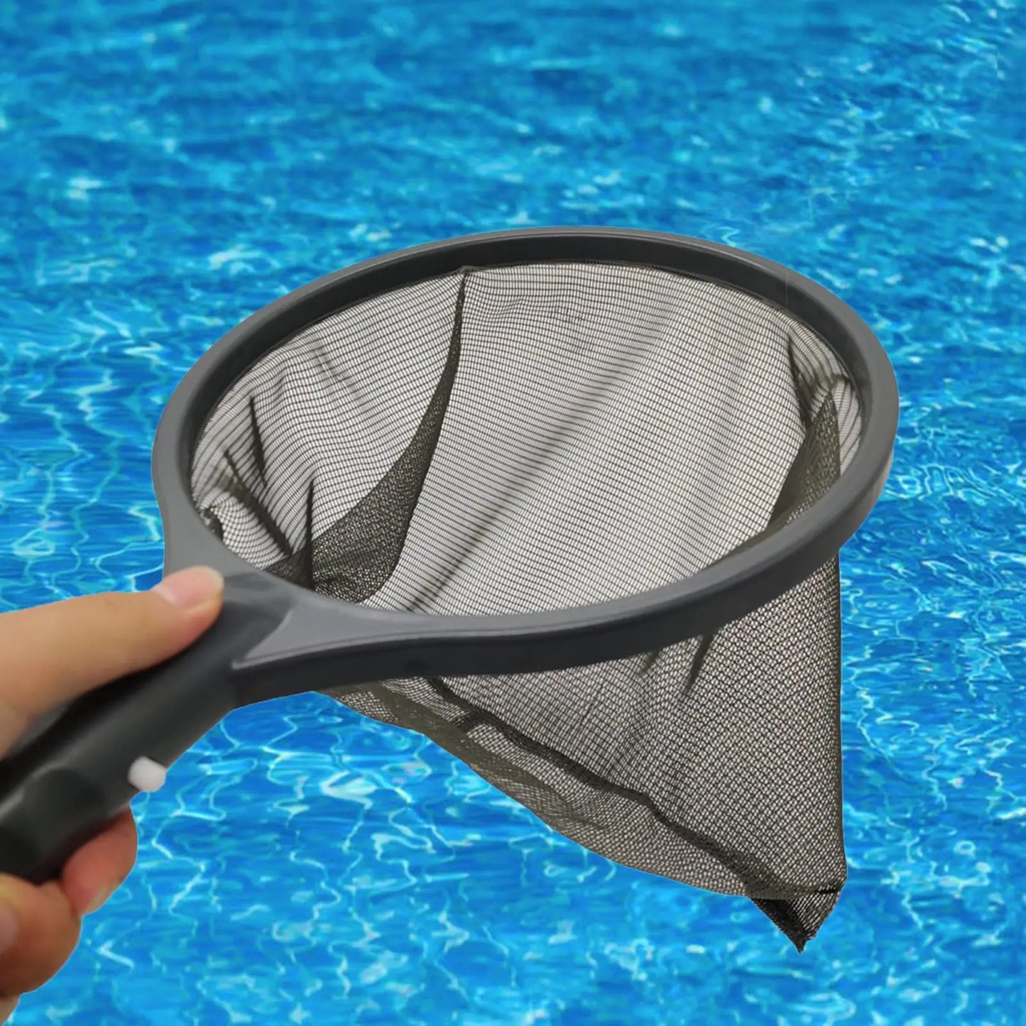 , Heavy Duty Spa Fountain Pond Leaf Rake Cleaning Tool, Fine Bag