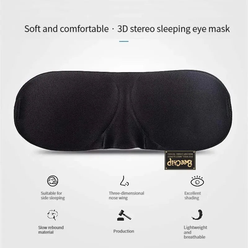 3D Sleep Mask Natural Sleeping Eye Mask Eyeshade Cover Shade Eye Patch