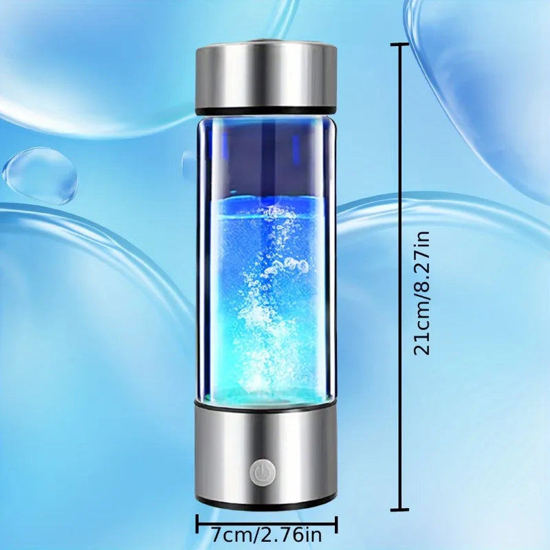 1800PPB Hydrogen water bottle,hydrogen water generator,420ML portable