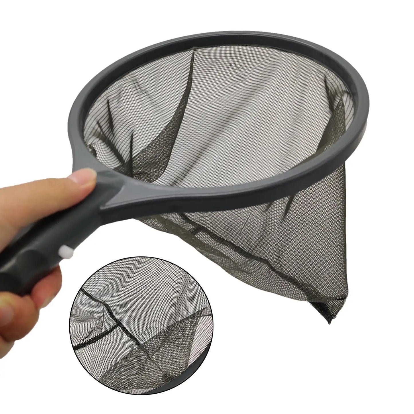 , Heavy Duty Spa Fountain Pond Leaf Rake Cleaning Tool, Fine Bag