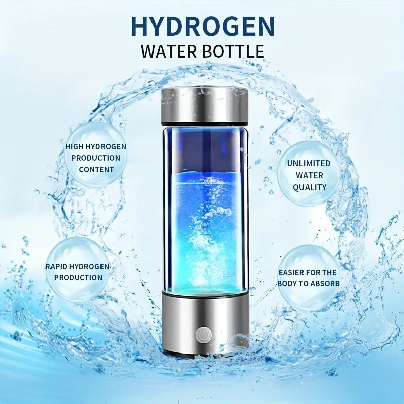 1800PPB Hydrogen water bottle,hydrogen water generator,420ML portable