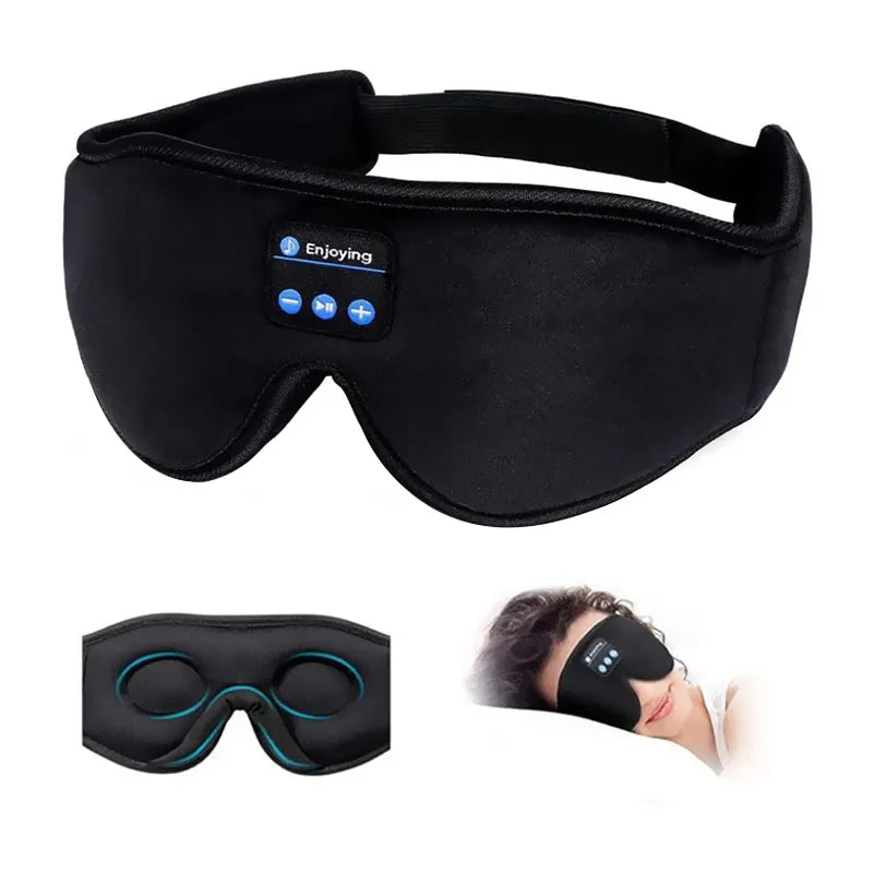 Bluetooth Sleeping Headphones Eye Mask Sleep Headphones Bluetooth